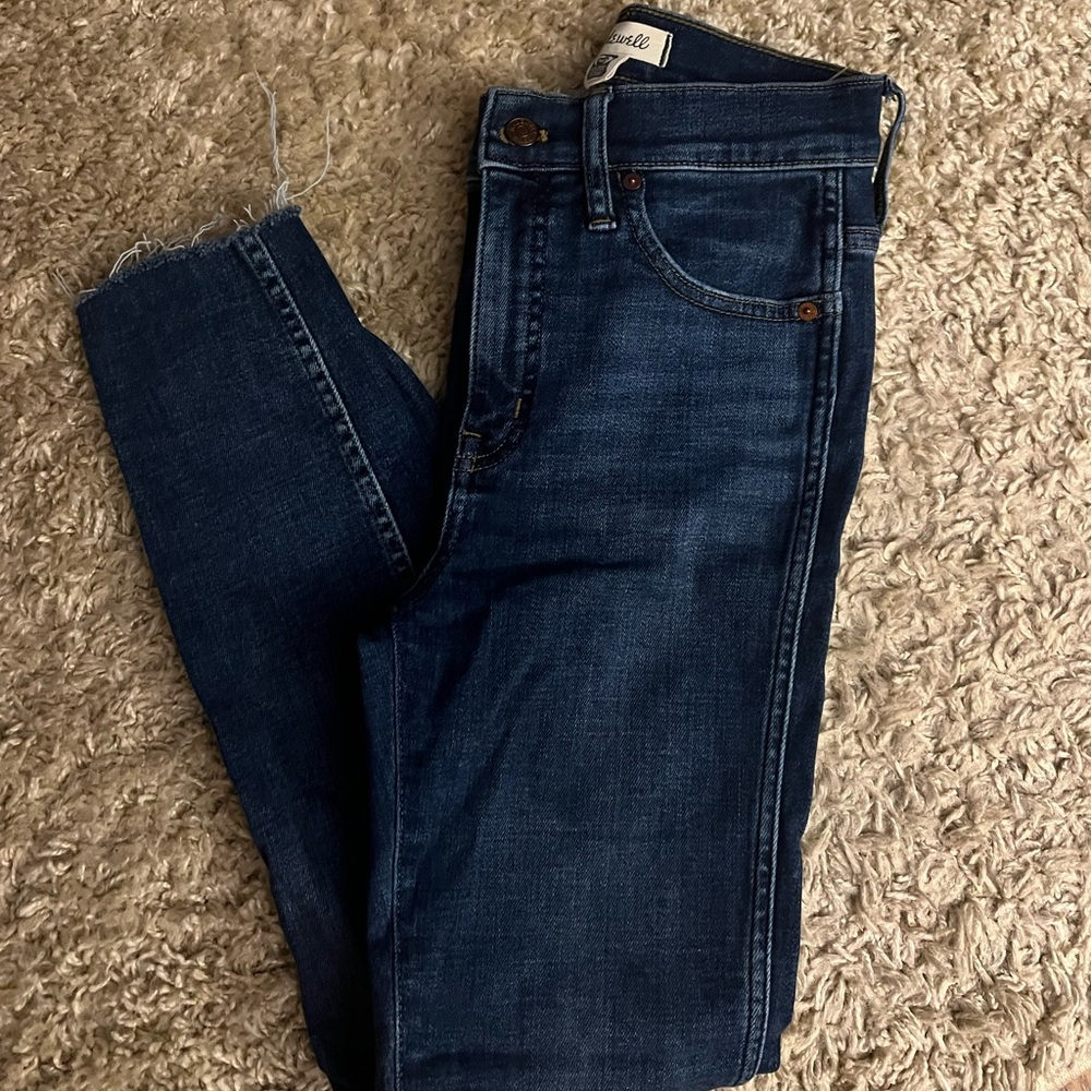 Madewell 10” high rise jeans